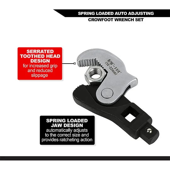 🔥Final Hot Sale-49% OFF🔥 Ratchet Movable Opening Eagle Beak Steel Bar Torque Wrench