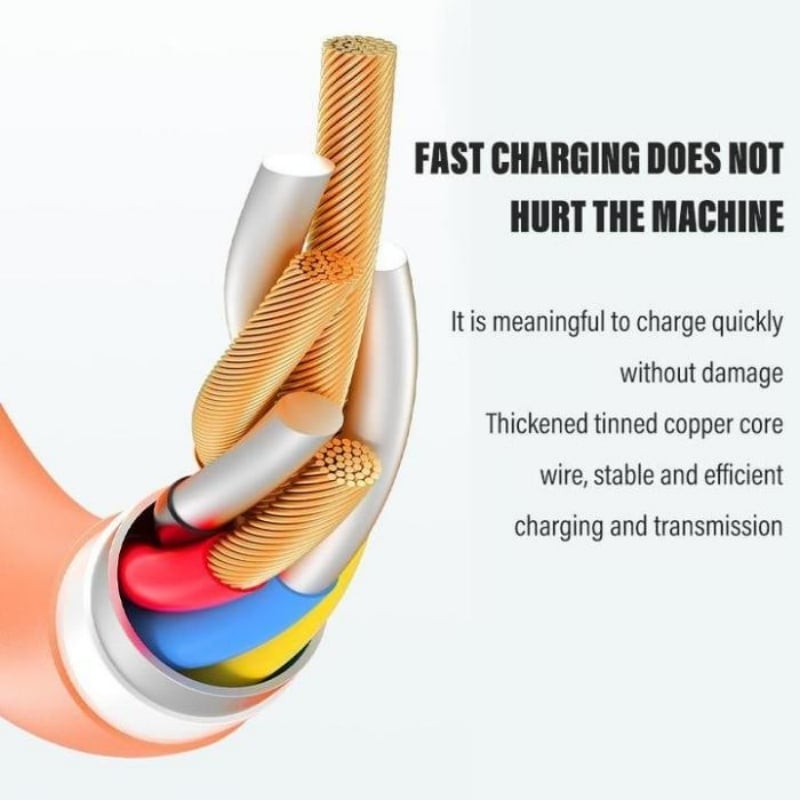 🔥2025 Hot Sale 49% OFF - ⚡540° Rotating Streamer Data Cable