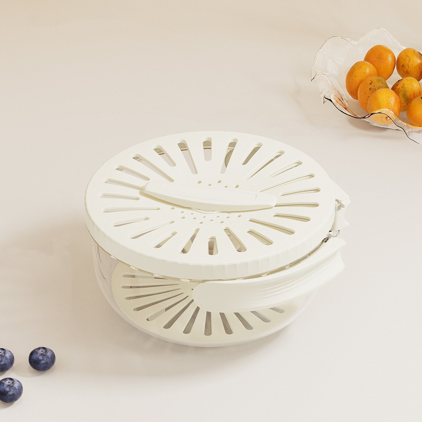 🎁2025 Hot Sale Now — 3 in 1 Kitchen Colanders Bowl