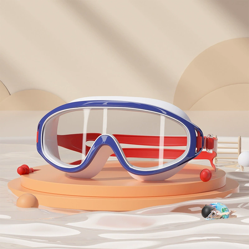 🔥2025 Hot Sale 49% OFF - 🎉HD children's large frame waterproof and anti-fog swimming goggles