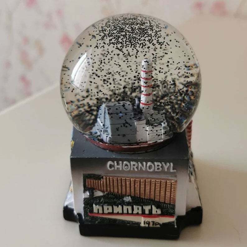 Chernobyl Snow Globe
