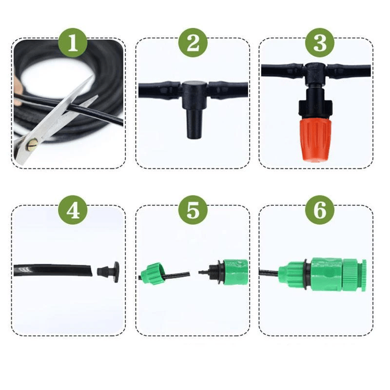 🔥2025 Hot Sale 49% OFF - 2025 New Upgrade Fog Cooled Automatic Irrigation SystemLast Day 60% OFF