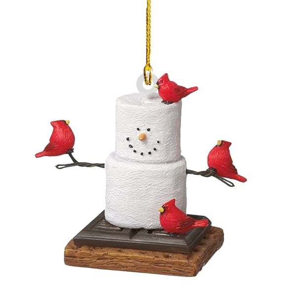 Funny Snowman Christmas Tree Ornament