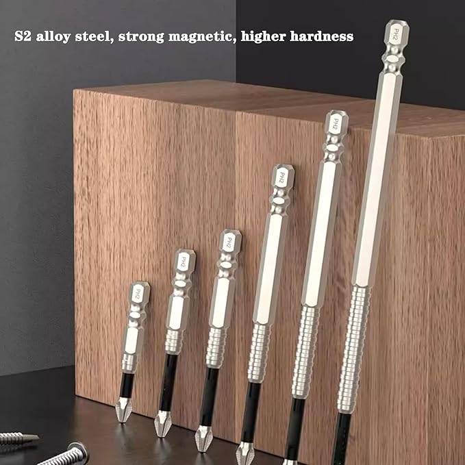 🎁2025 Hot Sale Now — High-Magnetic Screwdriver Drill Bit Set