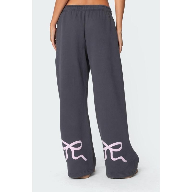(🔥NEW YEAR SALE - 49% OFF) Bow Detail Sweatpants