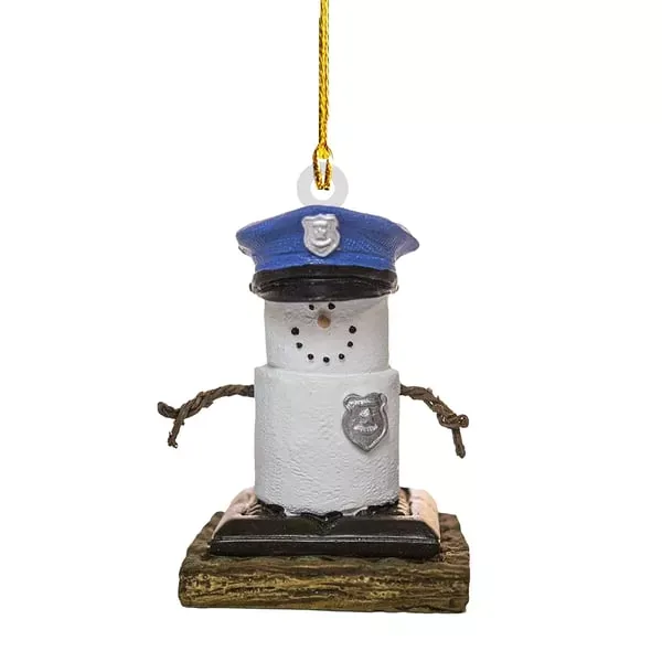 Funny Snowman Christmas Tree Ornament
