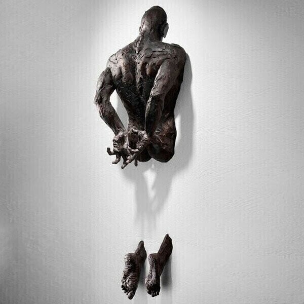 (🔥NEW YEAR SALE -  49% OFF) Art Wall Decor Human Body Sculpture