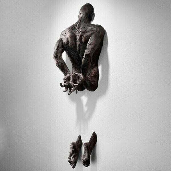 (🔥NEW YEAR SALE -  49% OFF) Art Wall Decor Human Body Sculpture