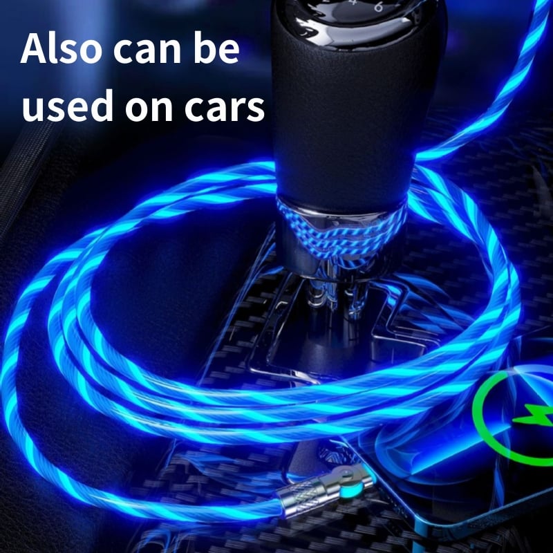 🔥2025 Hot Sale 49% OFF - ⚡540° Rotating Streamer Data Cable