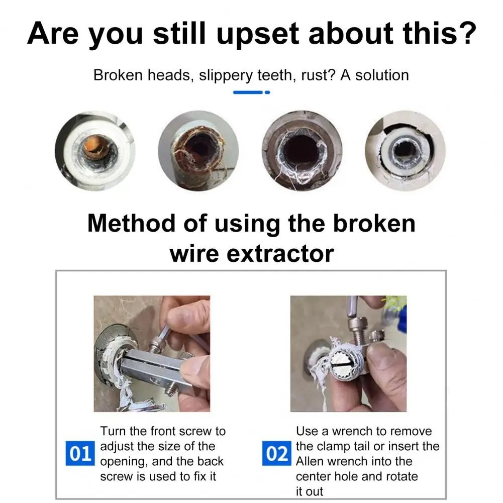 Faucet Angle Valve Broken Wire Extractor