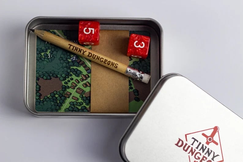 (🔥NEW YEAR SALE - 49% OFF) Minimalist Pocket RPG in a Tin Box