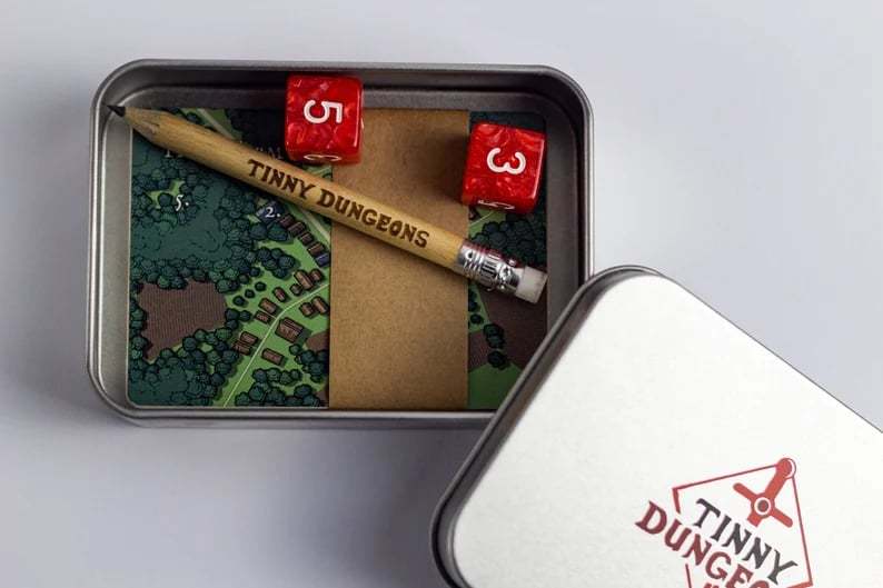 (🔥NEW YEAR SALE - 49% OFF) Minimalist Pocket RPG in a Tin Box