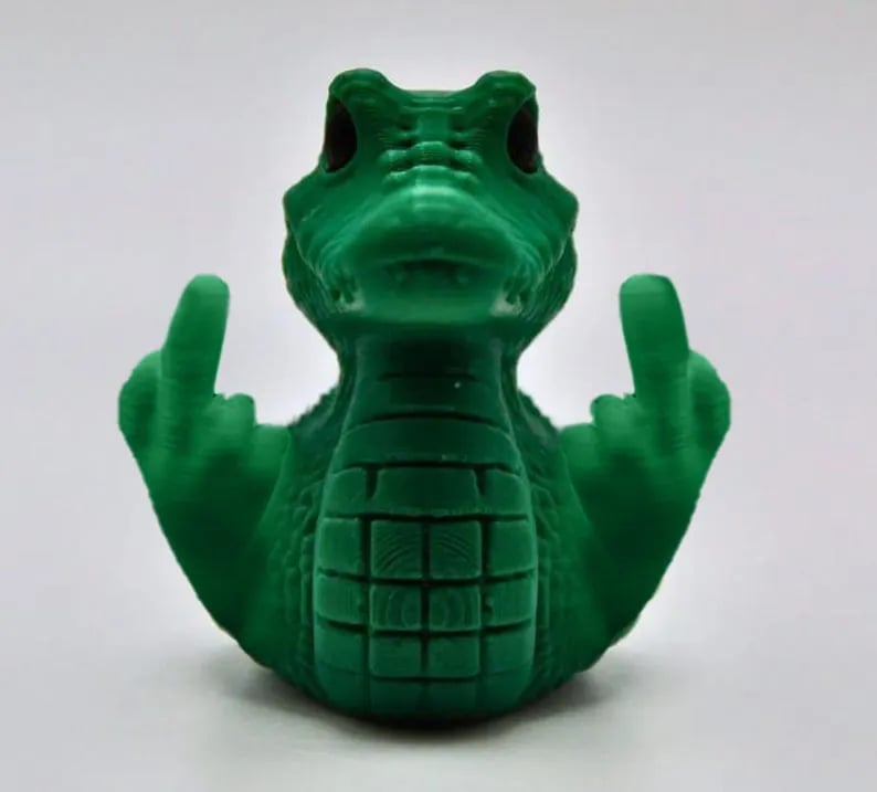 Funny Finger Animal Duck