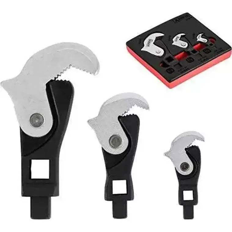 🔥Final Hot Sale-49% OFF🔥 Ratchet Movable Opening Eagle Beak Steel Bar Torque Wrench