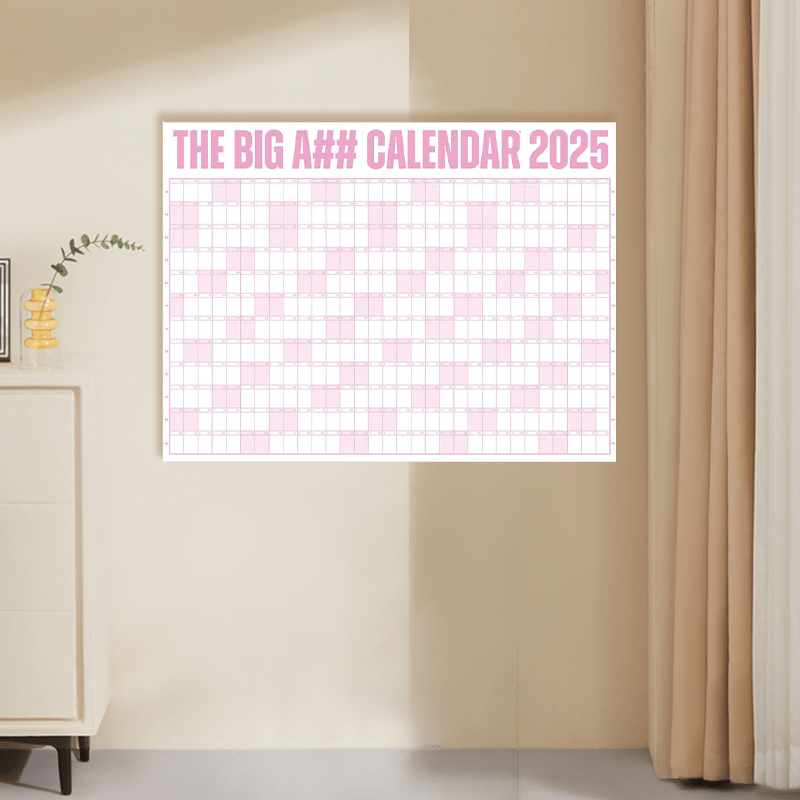 🔥2025 Hot Sale 49% OFF - The Big A## Calendar 2025 | Dry Erase