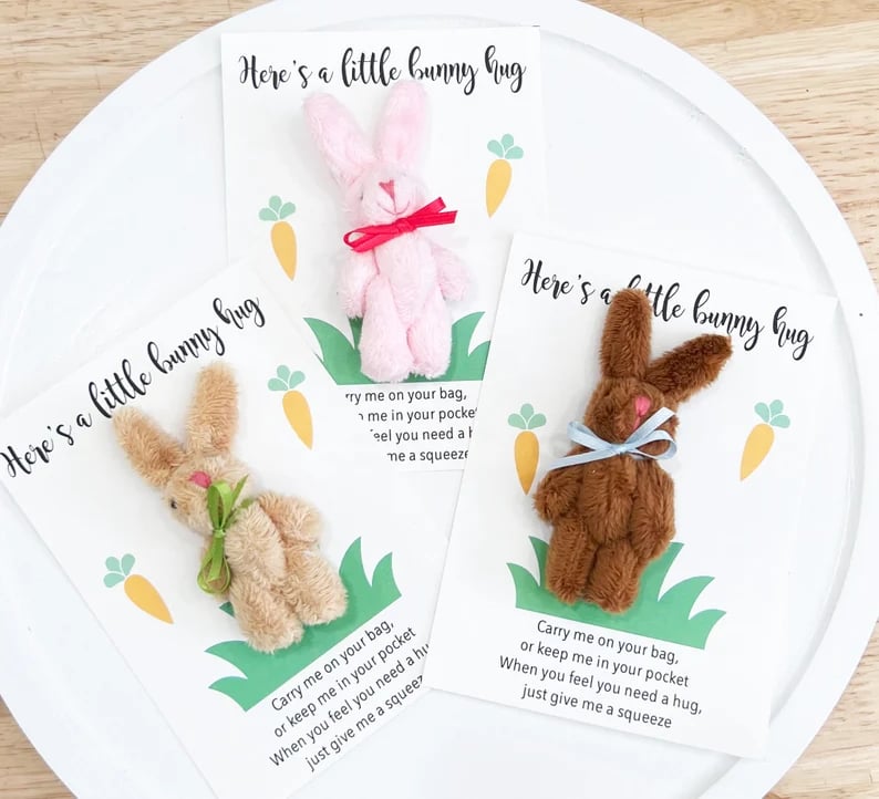 ✨Limited Sale 49% OFF✨ 🐰💕Cuddly Bunny Pocket Hug(🎁Buy 3 Get 1 Free)