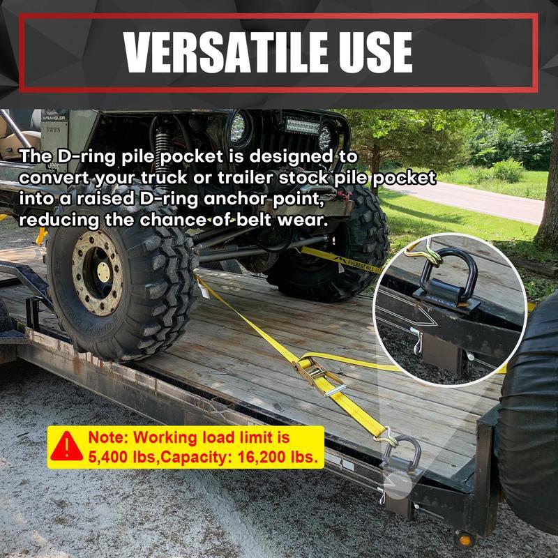 🔥2025 New Year Sale 49% OFF - Heavy-Duty Removable D-Ring Tie Down for Utility Trailers