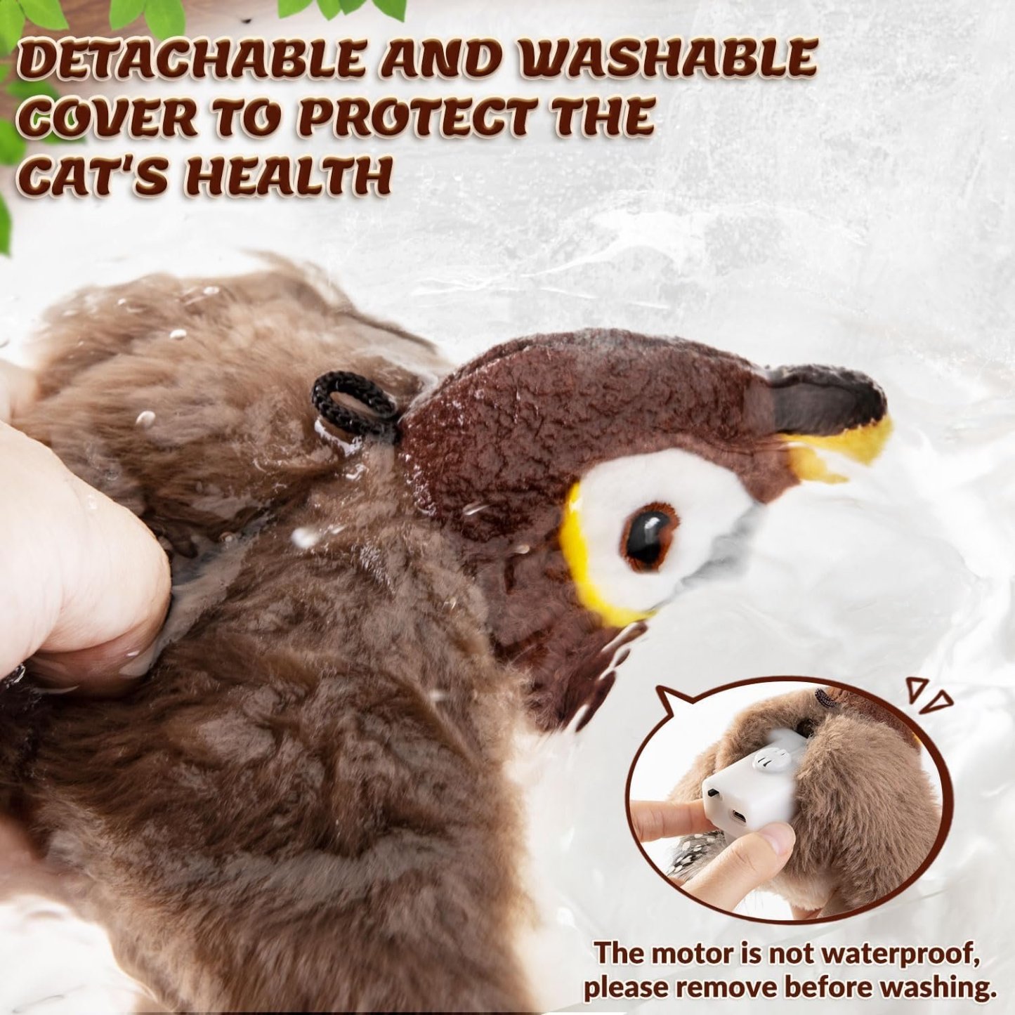 🔥2025 New Year Sale 49% OFF - Interactive Chirping Bird Cat Toy