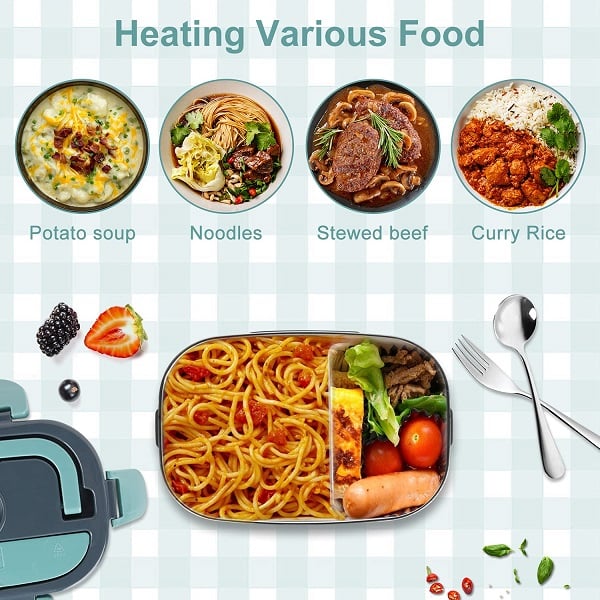 🔥2025 Hot Sale 49% OFF - Electric Lunch Box Food Heater