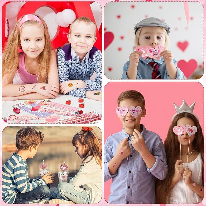 🔥Valentine's Day deals 49% OFF - Valentines Day Gifts for Kids - 24 Pack Giant Lollipop-Shaped Stationery Set