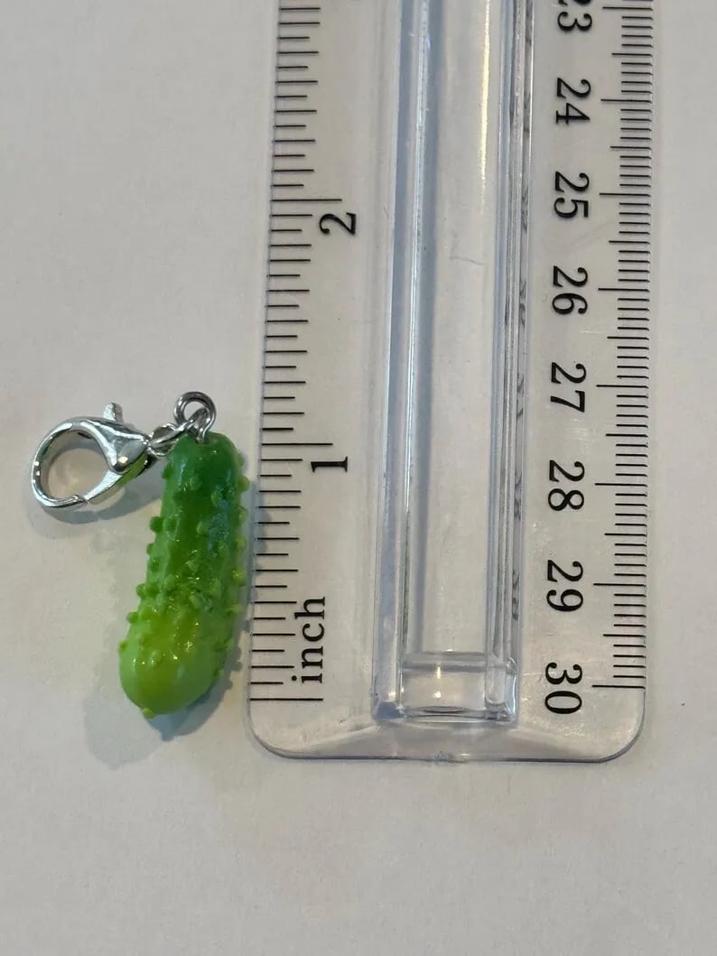 Limited Sale 49% OFF✨ MINI Emotional Support Pickle Keychain