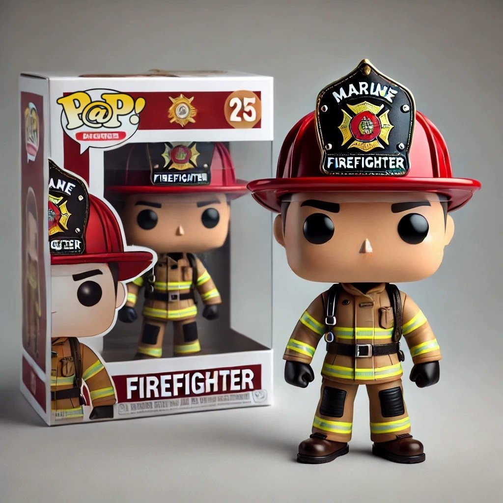✨Limited Sale 49% OFF✨ ✝️Pop! Firefighter Figure (BUY 2 FREE SHIPPING)