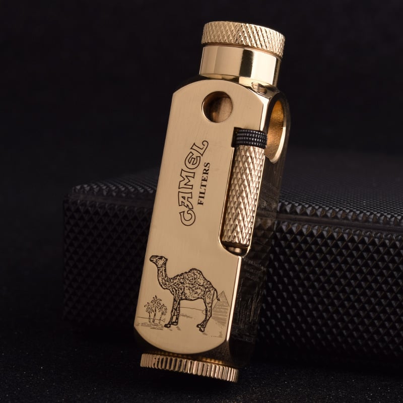 🔥Final Hot Sale-49% OFF🔥 Vintage Brass Kerosene Lighter