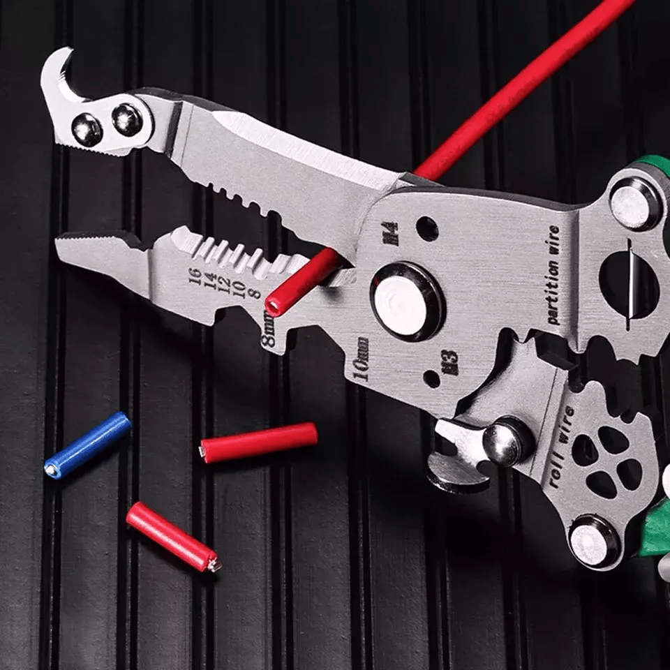 🔧Multifunctional Folding Wire Stripper