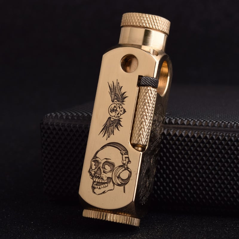 🔥Final Hot Sale-49% OFF🔥 Vintage Brass Kerosene Lighter