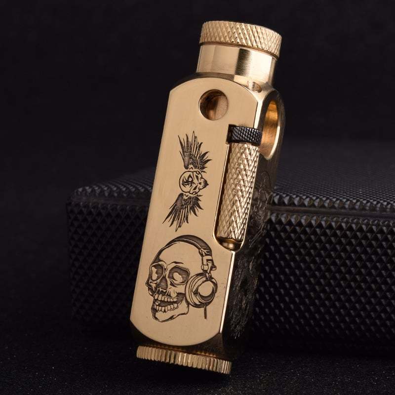 🔥Final Hot Sale-49% OFF🔥 Vintage Brass Kerosene Lighter