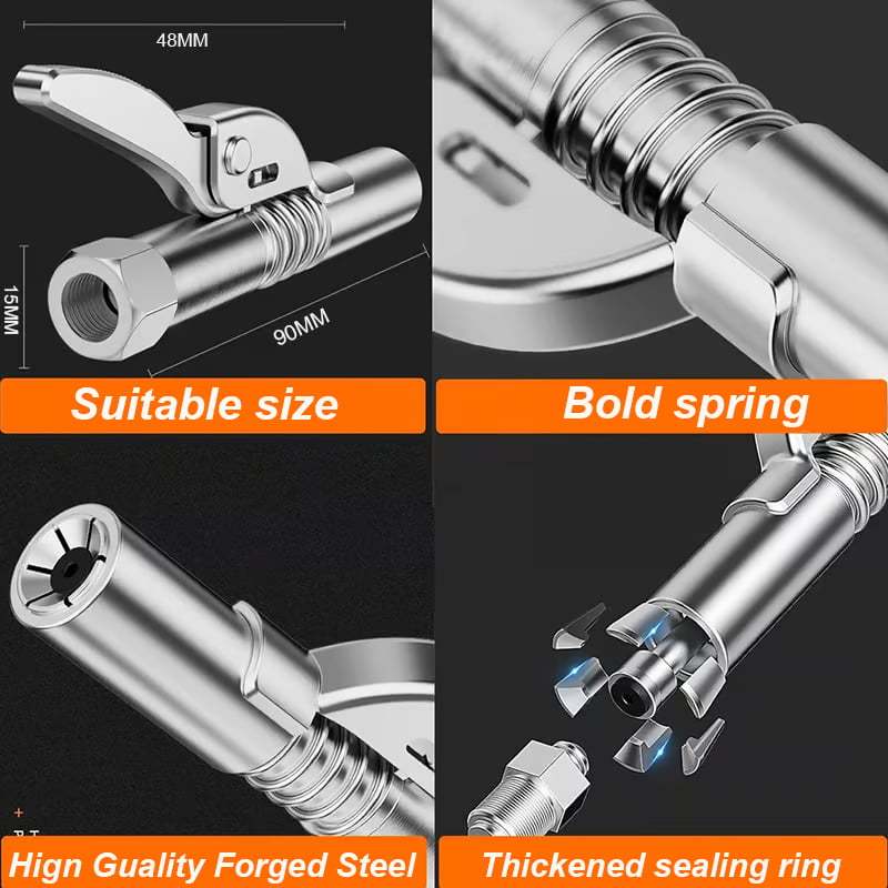 (🔥2025 Hot Sale -  49% OFF) High Pressure Quick Release Grease Coupler
