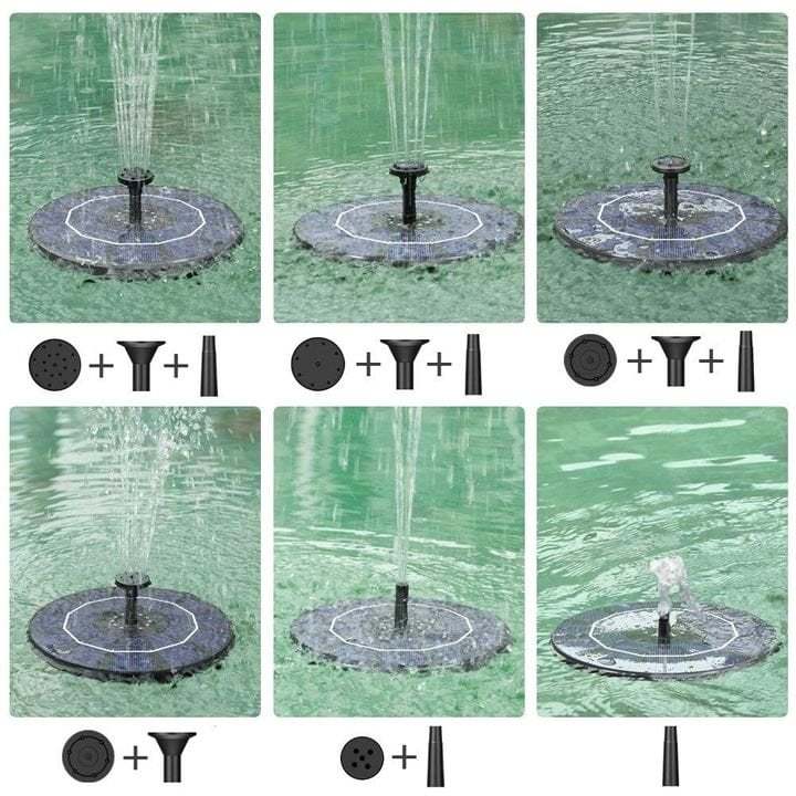 🔥2025 Hot Sale 49% OFF - Solar Powered Water Fountain