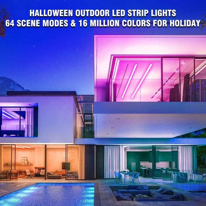 Last Day 48% OFF - Permanent Outdoor Lights