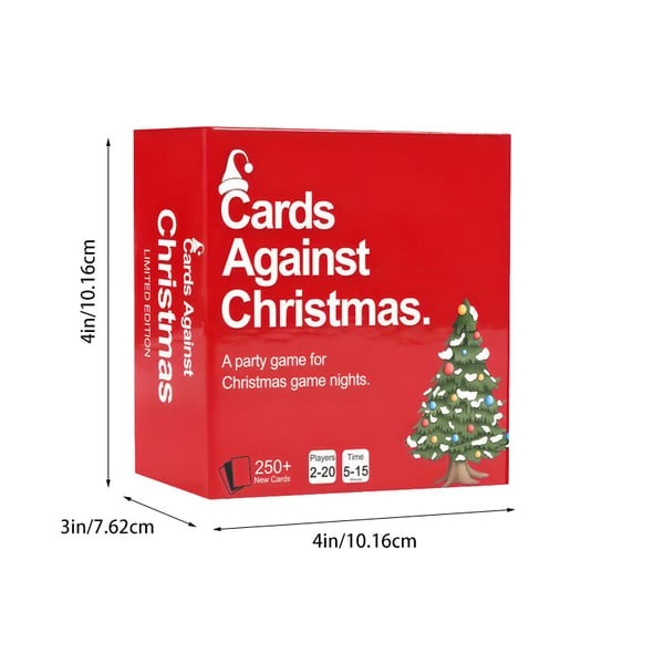 🔥Cards Against Christmas - Game for Christmas Nights