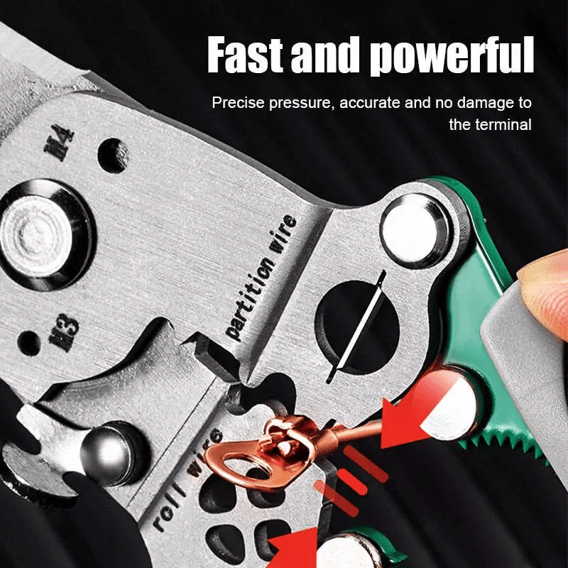 🔧Multifunctional Folding Wire Stripper