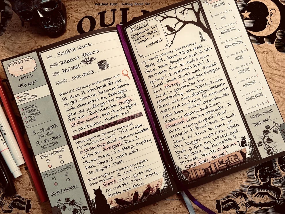 🔥Hot Sale Now 49% OFF - Waiting for the Night Reading Journal
