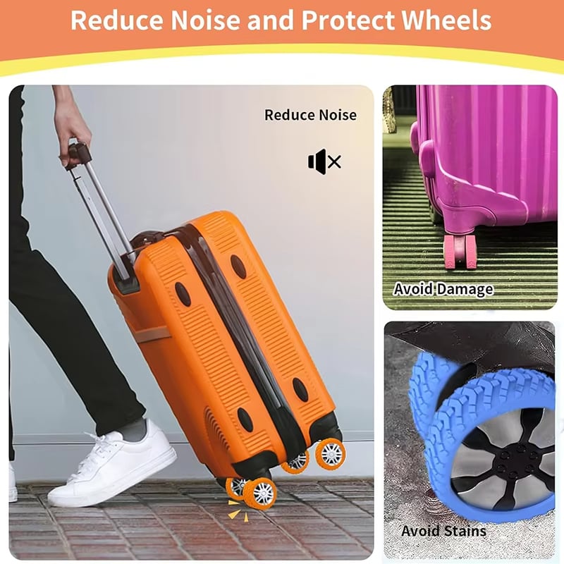 🔥2025 New Year Sale 49% OFF - Luggage Suitcase Wheels Protection Covers