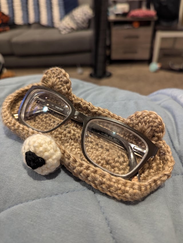 🔥2025 Hot Sale 49% OFF - Crochet Glasses Holder