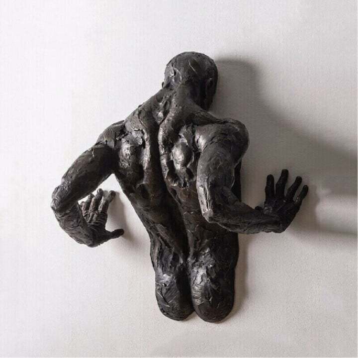 (🔥NEW YEAR SALE -  49% OFF) Art Wall Decor Human Body Sculpture