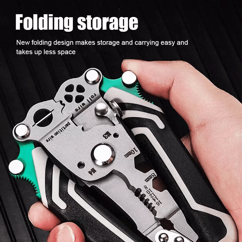 🔧Multifunctional Folding Wire Stripper