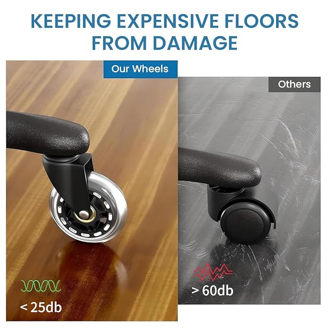 🔥2025 New Year Sale 49% OFF - 3 Inches Silent and Smooth Rolling Casters