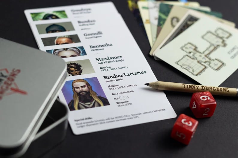 (🔥NEW YEAR SALE - 49% OFF) Minimalist Pocket RPG in a Tin Box