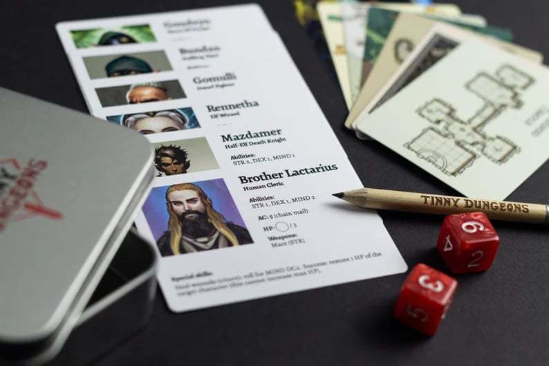 (🔥NEW YEAR SALE - 49% OFF) Minimalist Pocket RPG in a Tin Box