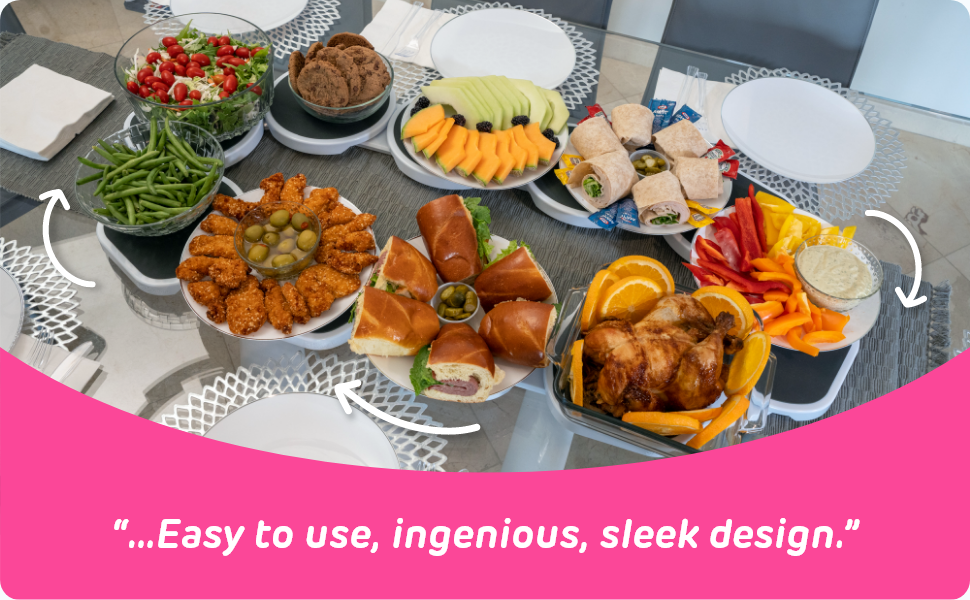"...Easy to use, ingenious, sleek design."