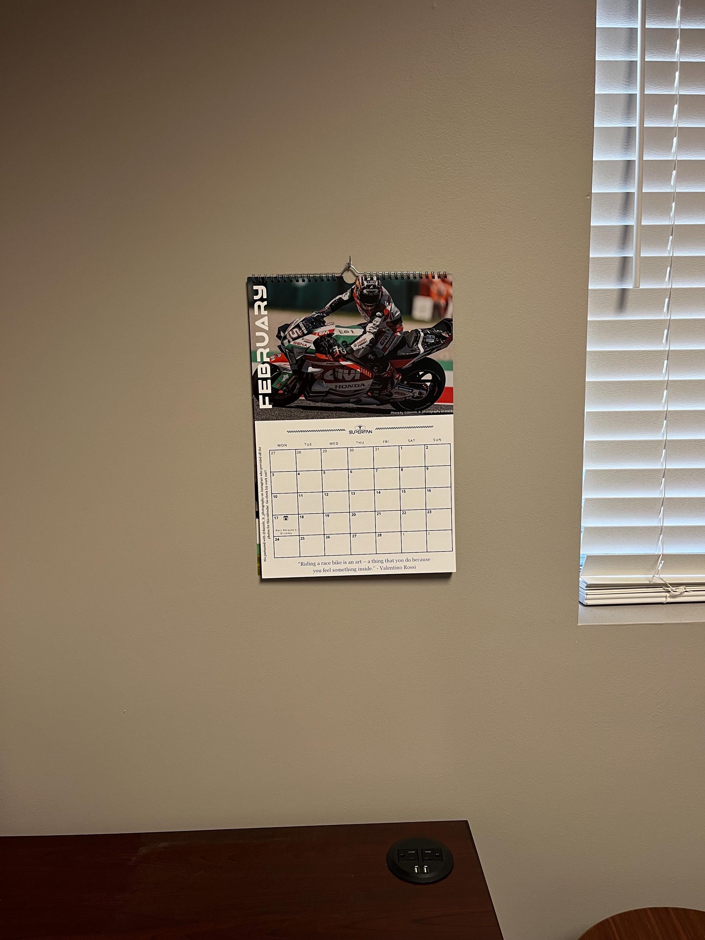 🔥LAST DAY SALE 50% OFF - Moto GP 2025 Wall Calendar | 2025 Moto GP Race Schedule