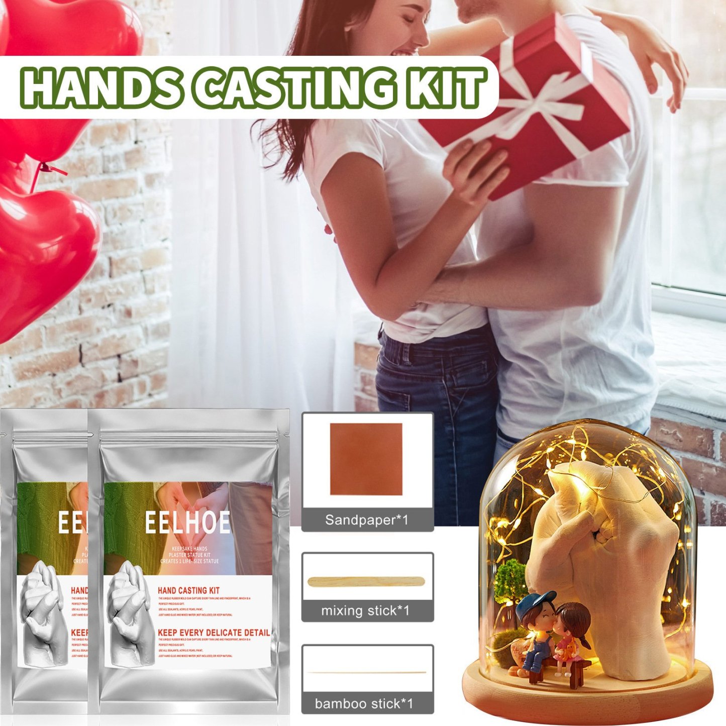 🔥2025 Hot Sale 49% OFF - Keepsake Hands Mold Powder(Capture Memories Forever)