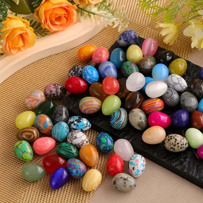 🥚Easter Decorative Eggs (Each one is a natural ore)(30PCS)