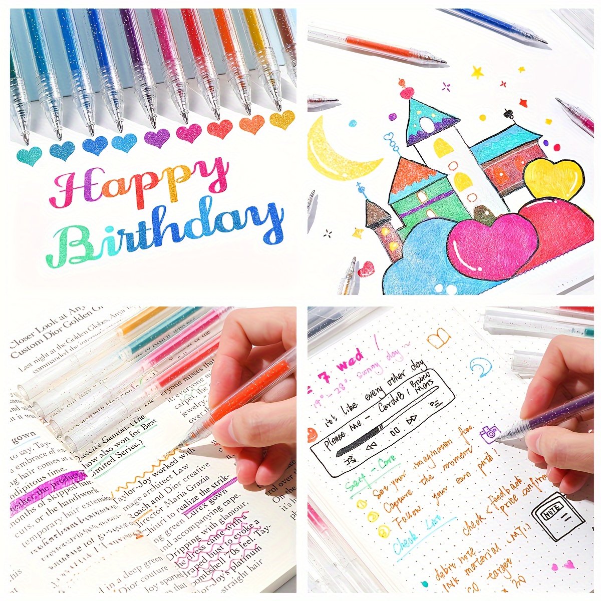 ✨Limited Sale 49% OFF✨ Metallic Vibrant Sparkle Colorful Pen