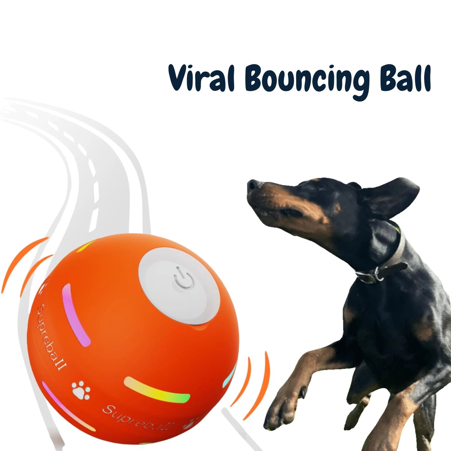 🔥LAST DAY SALE 50% OFF - Interactive Dog Toys Dog Ball