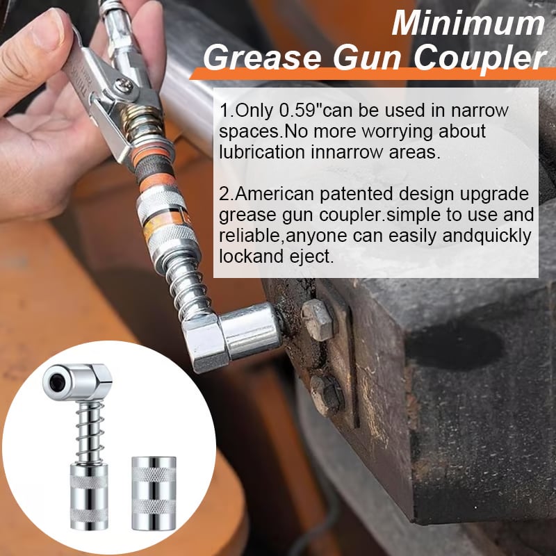(🔥2025 Hot Sale -  49% OFF) High Pressure Quick Release Grease Coupler